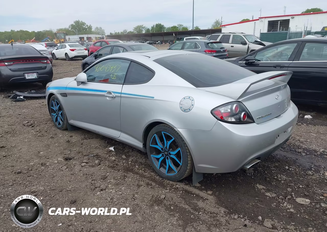 2008 Hyundai Tiburon Gt-Gt Limited-Se VIN:KMHHN66F78U272306 - 3