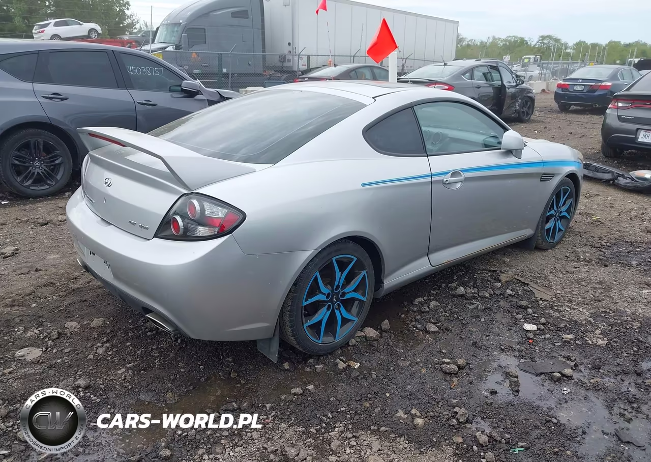 2008 Hyundai Tiburon Gt-Gt Limited-Se VIN:KMHHN66F78U272306 - 4