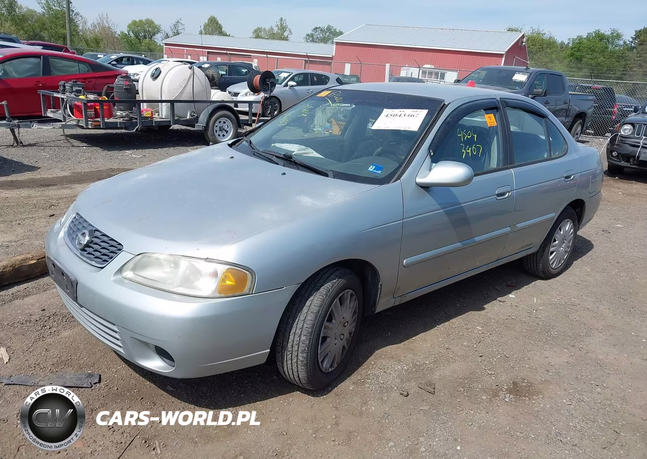 2003 Nissan Sentra Gxe VIN:3N1CB51D63L789772 - 2