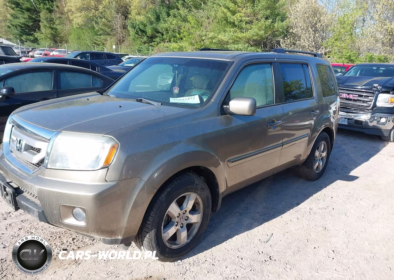 2011 Honda Pilot Ex-L VIN:5FNYF4H57BB001966 - 2
