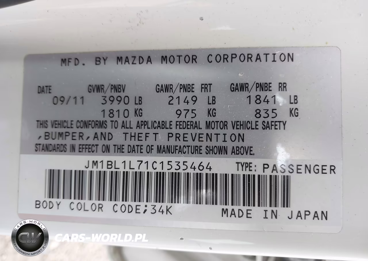 2012 Mazda Mazda3 I Touring VIN:JM1BL1L71C1535464 - 9