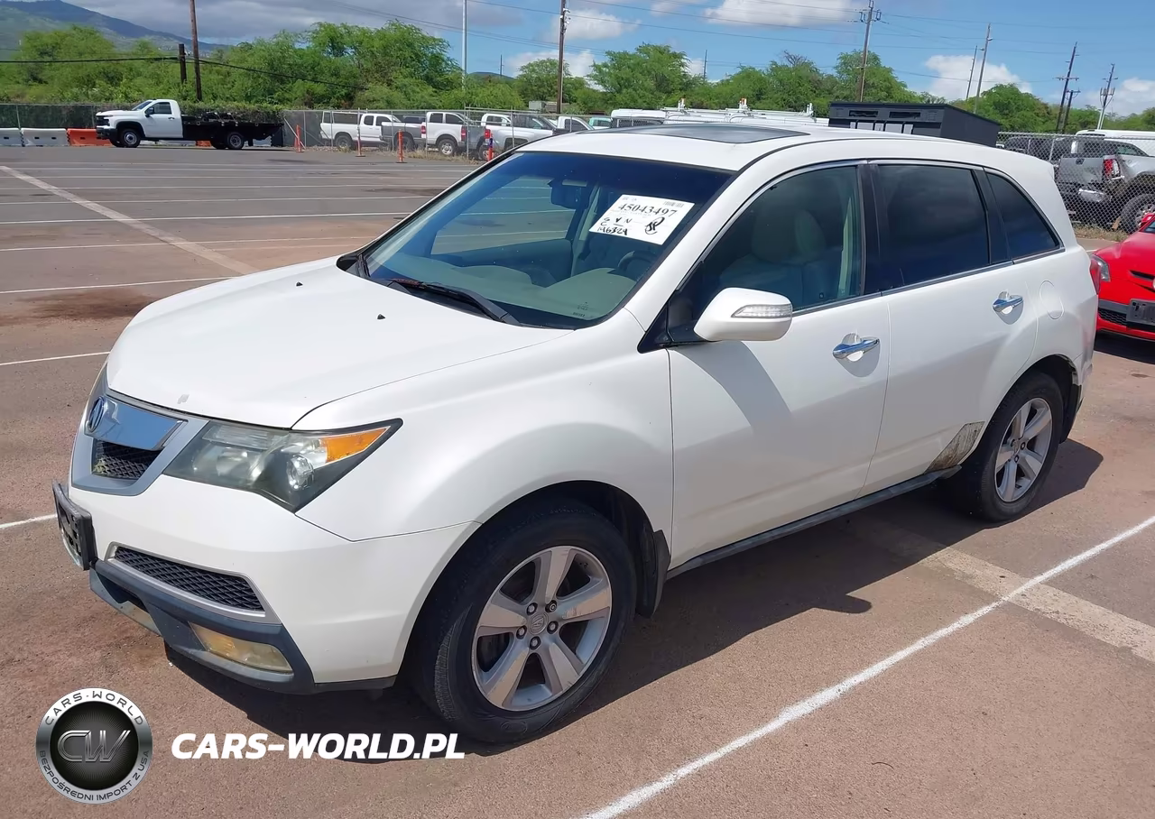 2011 Acura Mdx VIN:2HNYD2H25BH534788 - 2