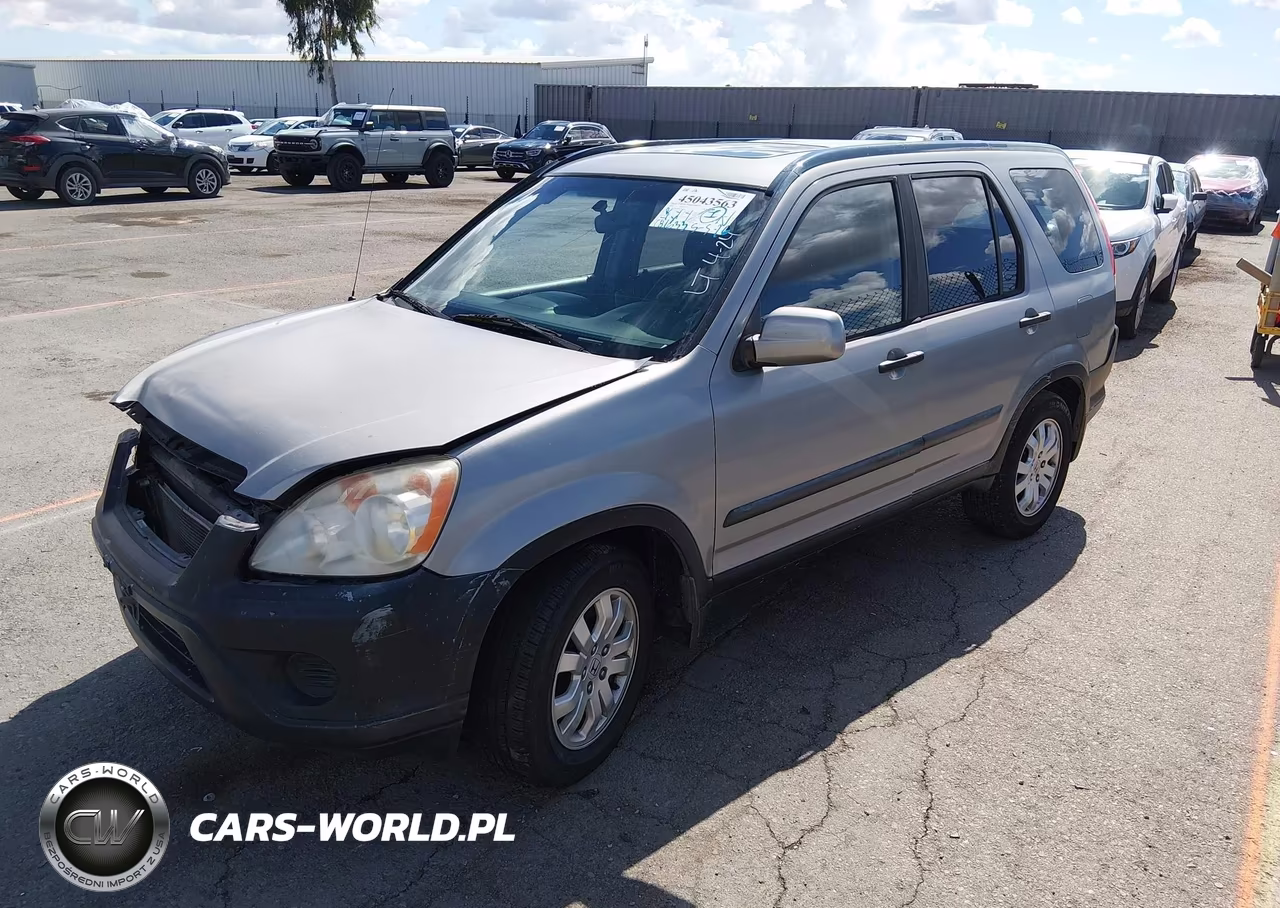 2006 Honda Cr-V Ex VIN:JHLRD68846C025020 - 2