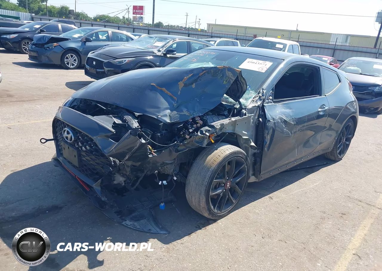 2020 Hyundai Veloster Turbo R-Spec VIN:KMHTH6AB2LU031140 - 2