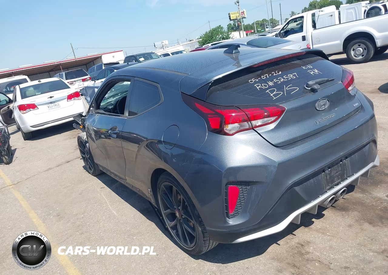 2020 Hyundai Veloster Turbo R-Spec VIN:KMHTH6AB2LU031140 - 3