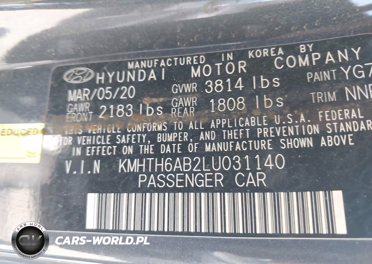 2020 Hyundai Veloster Turbo R-Spec VIN:KMHTH6AB2LU031140 - 9