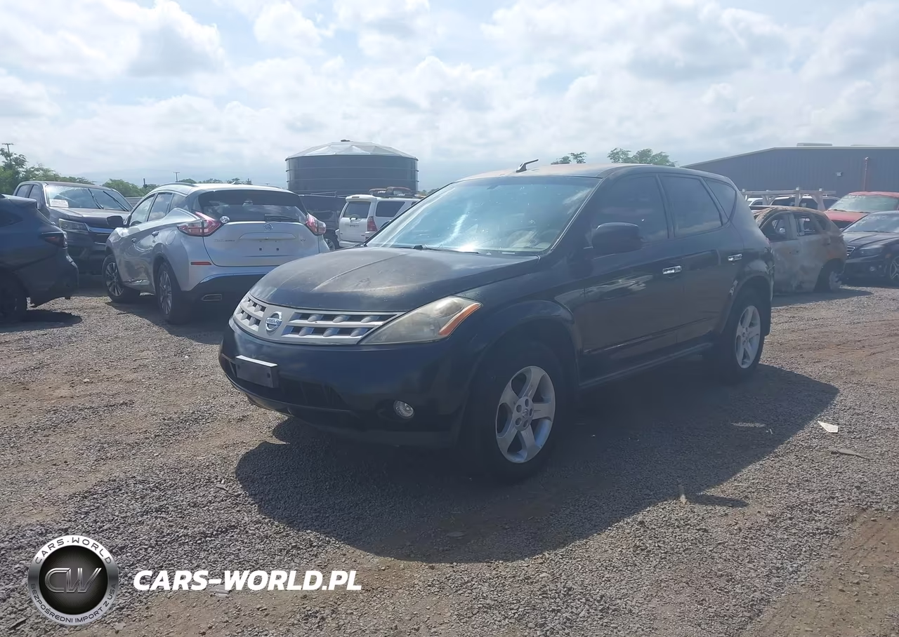 2005 Nissan Murano Sl VIN:JN8AZ08T85W316733 - 2
