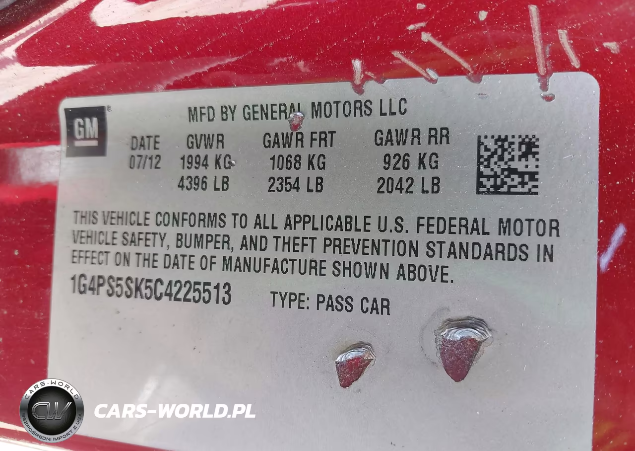 2012 Buick Verano Leather Group VIN:1G4PS5SK5C4225513 - 9