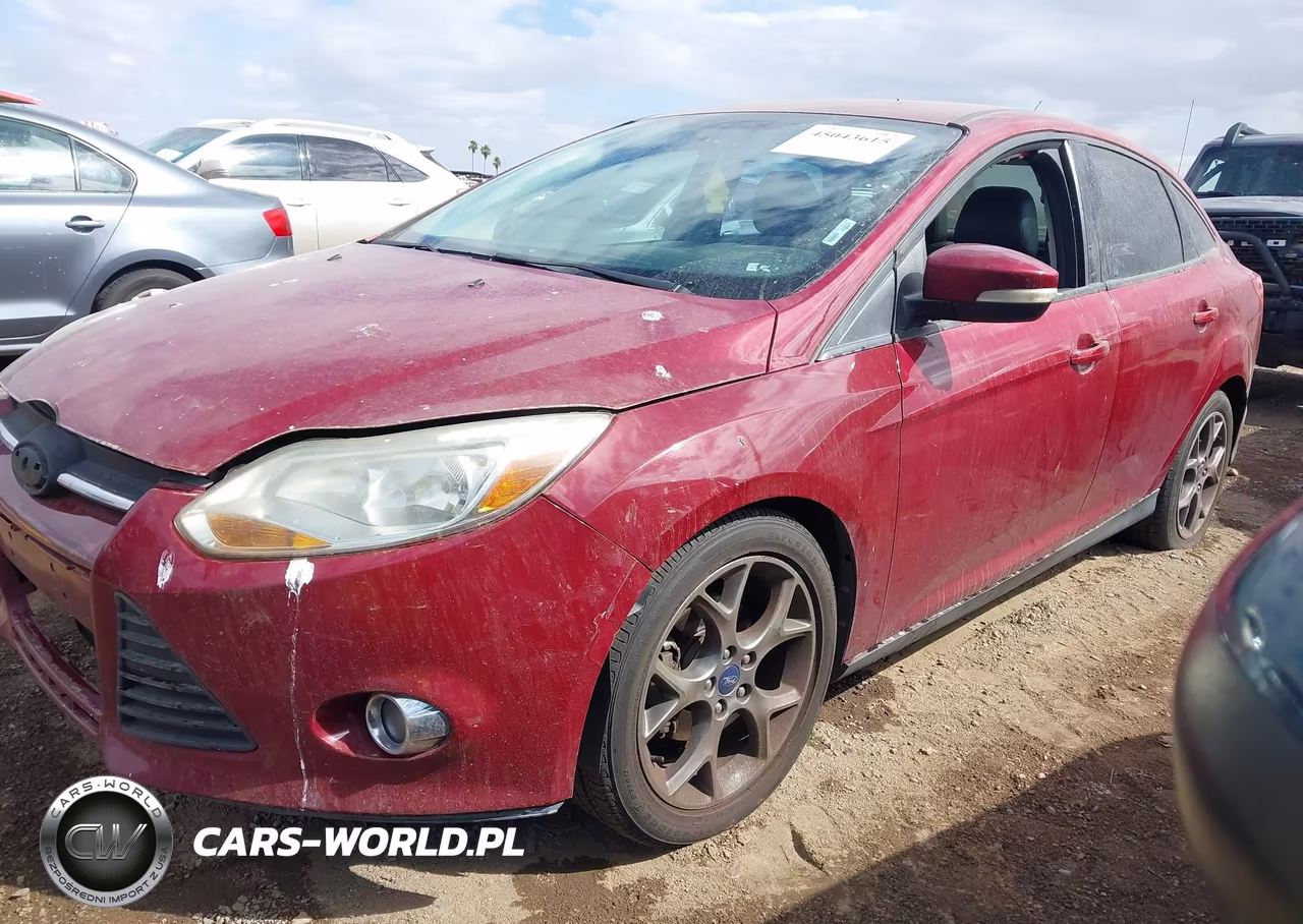 2014 Ford Focus Se VIN:1FADP3F28EL210638 - 2