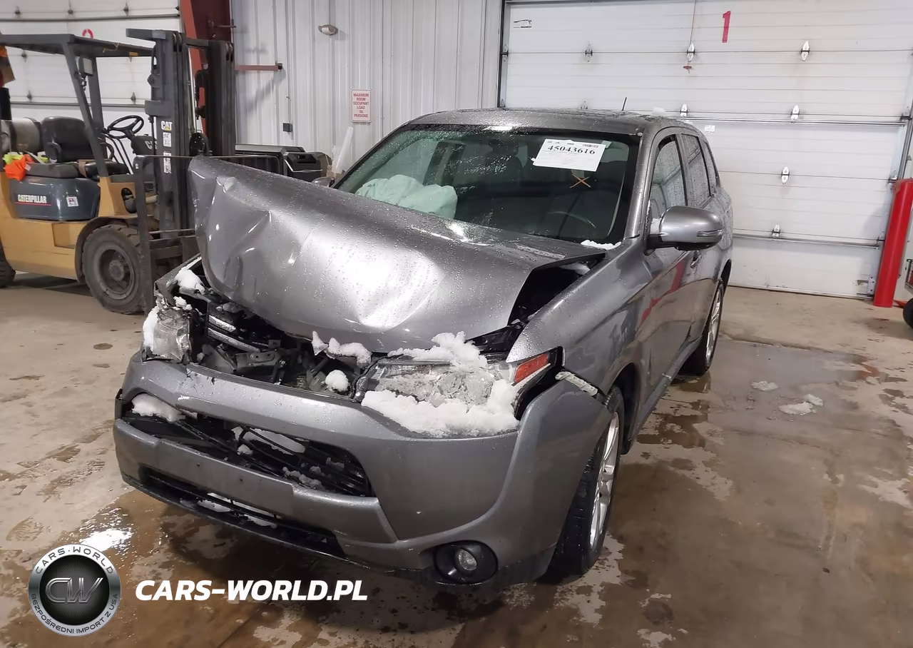 2014 Mitsubishi Outlander Se VIN:JA4AD3A33EZ017343 - 2
