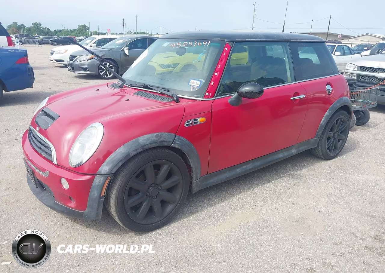 2004 Mini Cooper S VIN:WMWRE33404TD80373 - 2