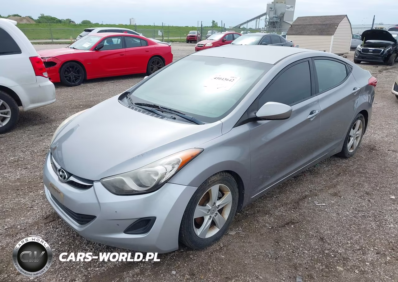 2011 Hyundai Elantra Gls (Ulsan Plant) VIN:KMHDH4AE4BU124968 - 2