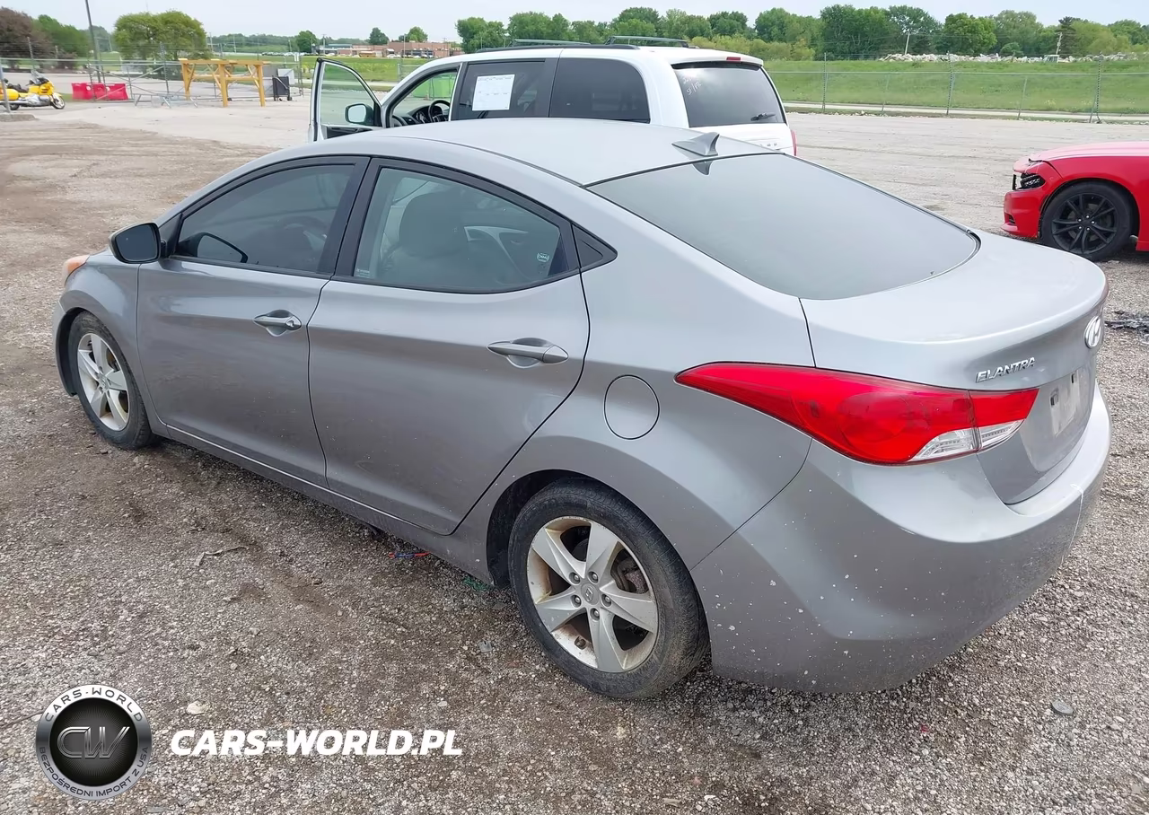 2011 Hyundai Elantra Gls (Ulsan Plant) VIN:KMHDH4AE4BU124968 - 3