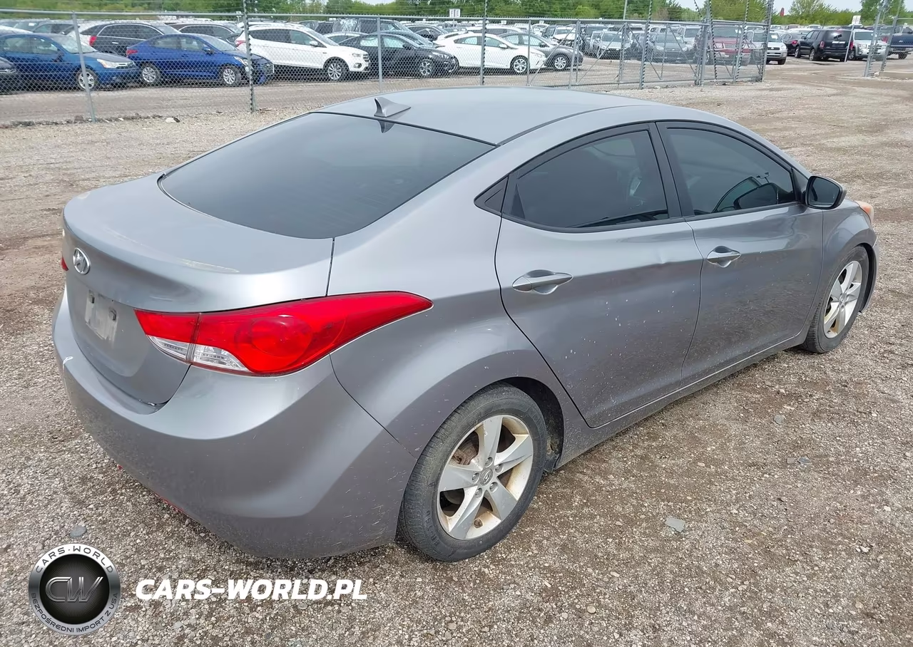 2011 Hyundai Elantra Gls (Ulsan Plant) VIN:KMHDH4AE4BU124968 - 4