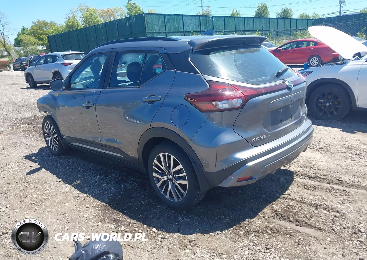 2021 Nissan Kicks Sr Xtronic Cvt VIN:3N1CP5DV9ML512024 - 3