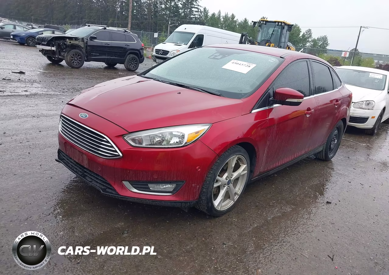 2015 Ford Focus Titanium VIN:1FADP3J20FL325131 - 2
