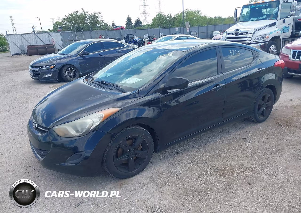 2011 Hyundai Elantra Gls VIN:5NPDH4AE9BH039350 - 2