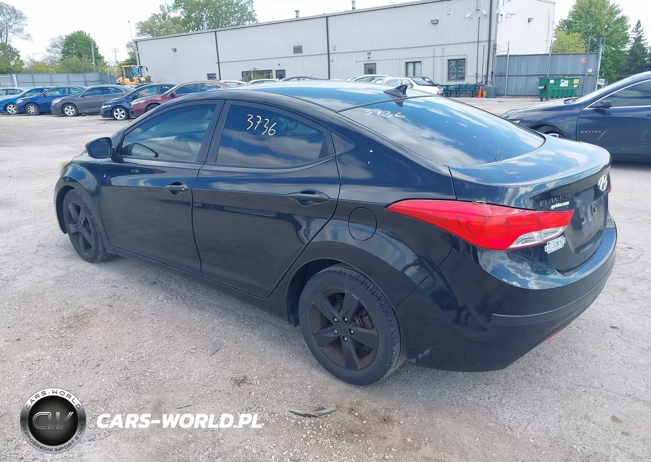 2011 Hyundai Elantra Gls VIN:5NPDH4AE9BH039350 - 3