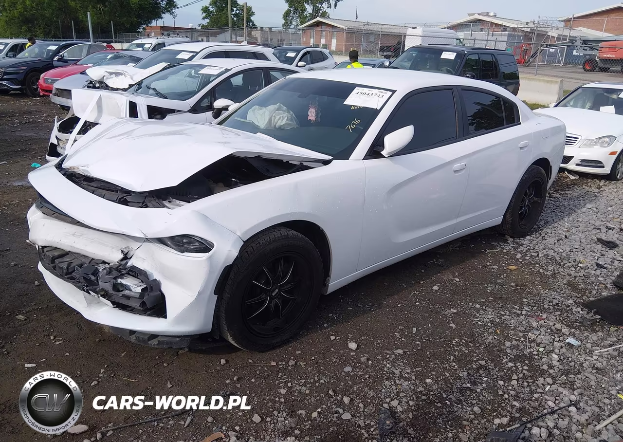 2017 Dodge Charger Se Rwd VIN:2C3CDXBG6HH537696 - 2