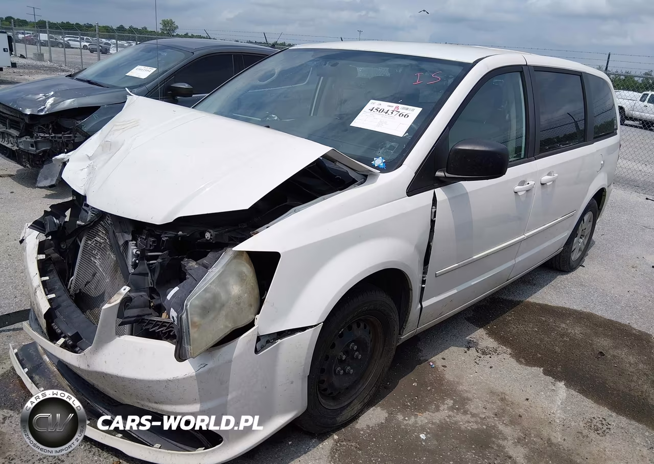2012 Dodge Grand Caravan Se-Avp VIN:2C4RDGBG5CR139601 - 2