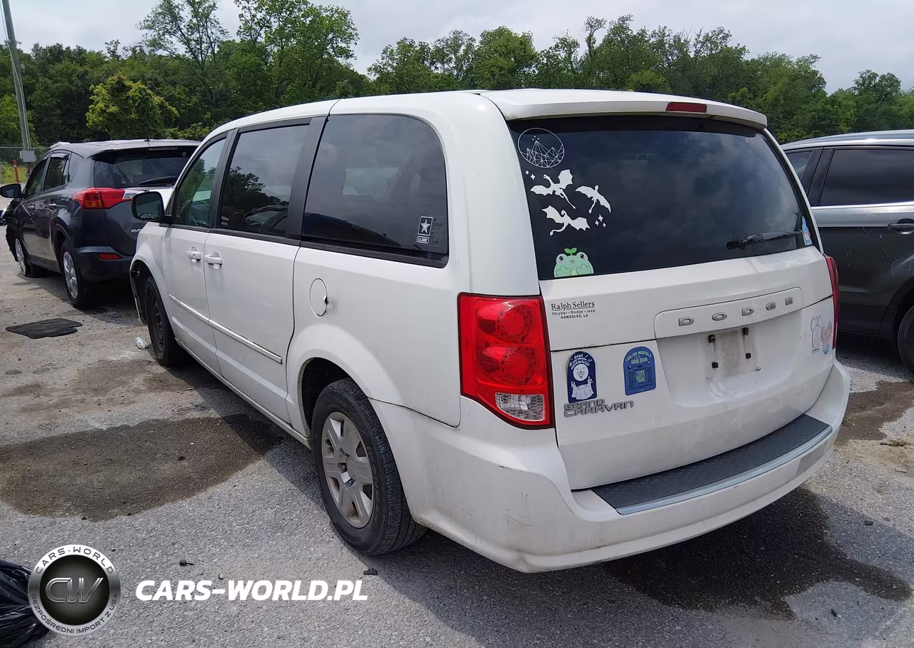 2012 Dodge Grand Caravan Se-Avp VIN:2C4RDGBG5CR139601 - 3