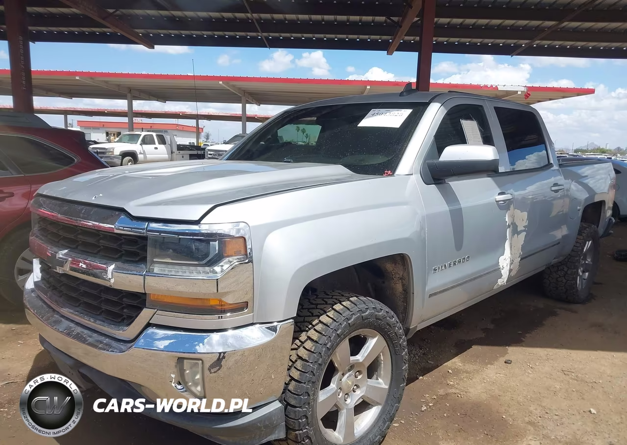 2017 Chevrolet Silverado 1500 1Lt VIN:3GCPCREC4HG451968 - 2