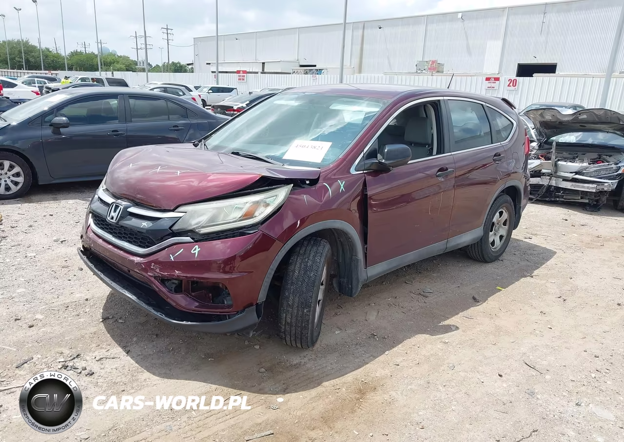 2015 Honda Cr-V Lx VIN:2HKRM3H38FH519658 - 2