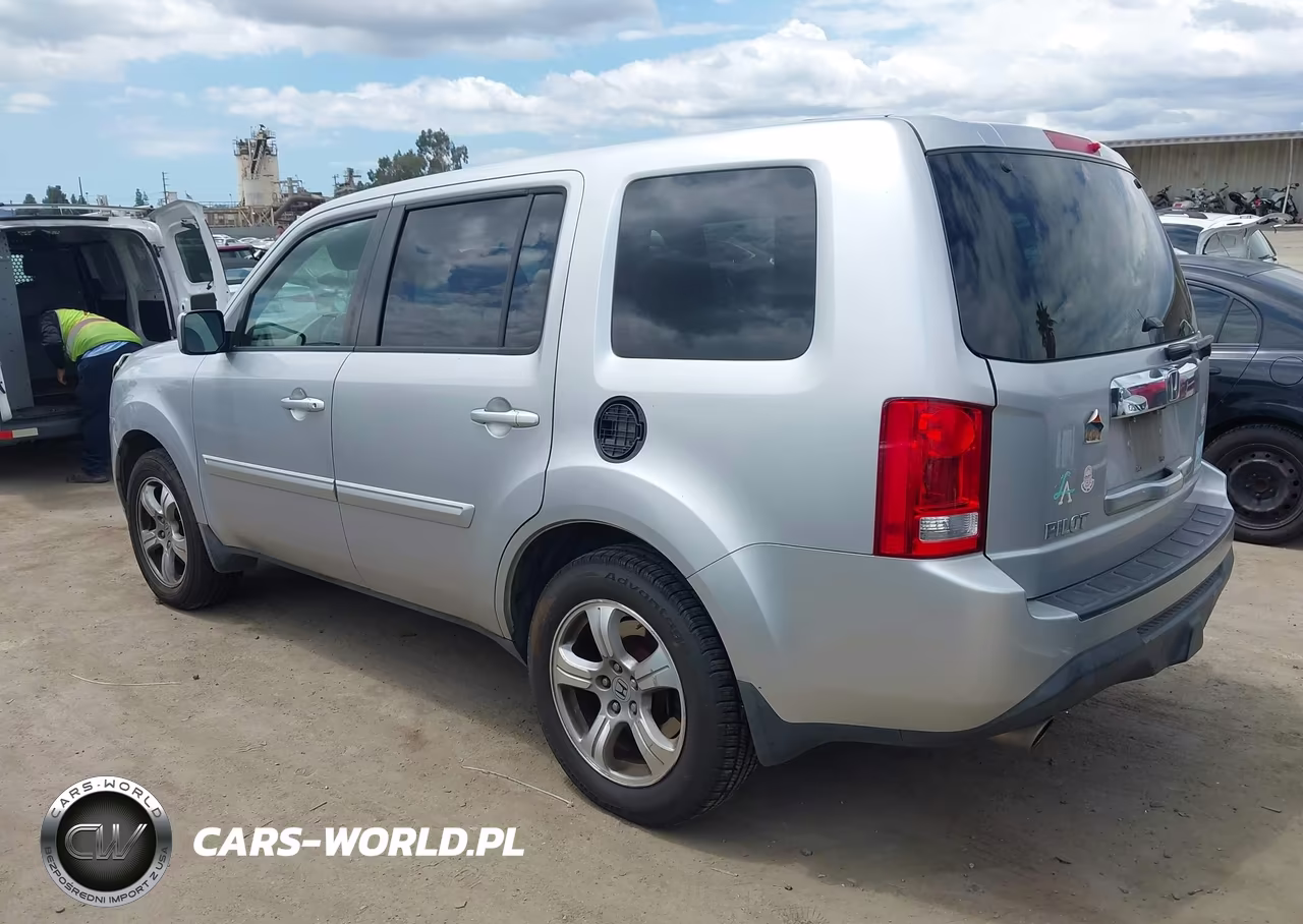 2013 Honda Pilot Ex-L VIN:5FNYF3H5XDB033145 - 3