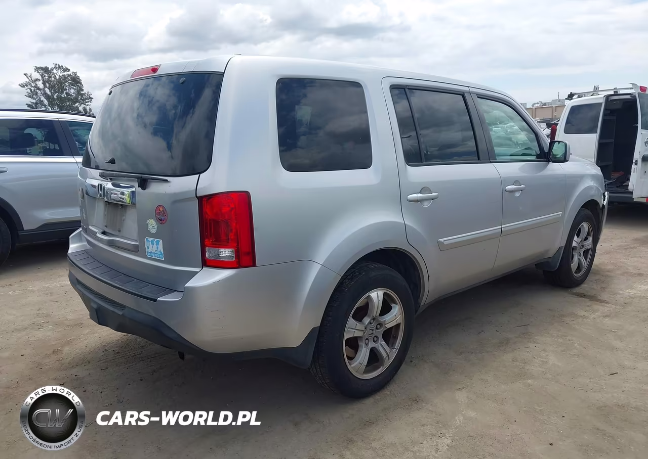 2013 Honda Pilot Ex-L VIN:5FNYF3H5XDB033145 - 4