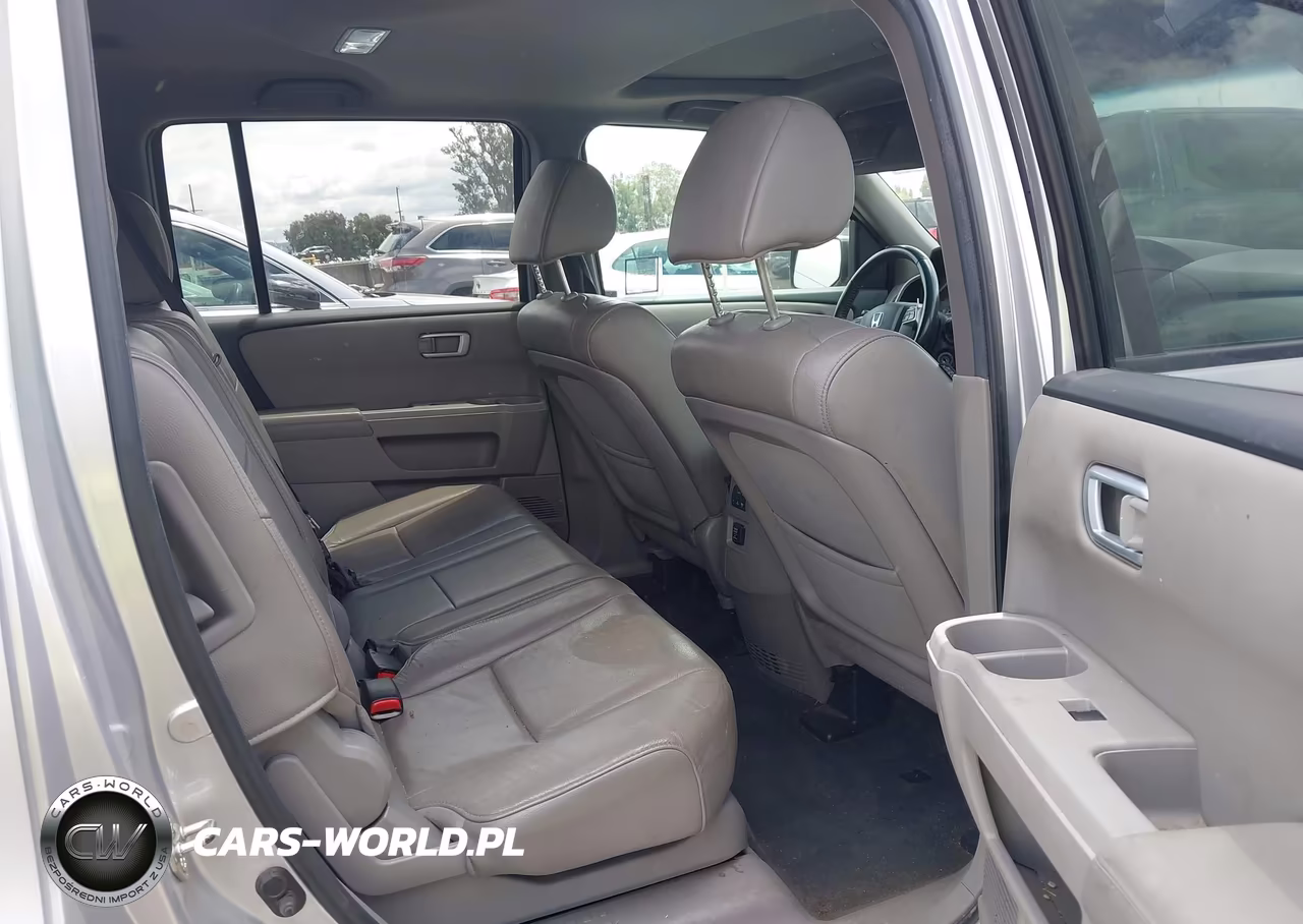 2013 Honda Pilot Ex-L VIN:5FNYF3H5XDB033145 - 8