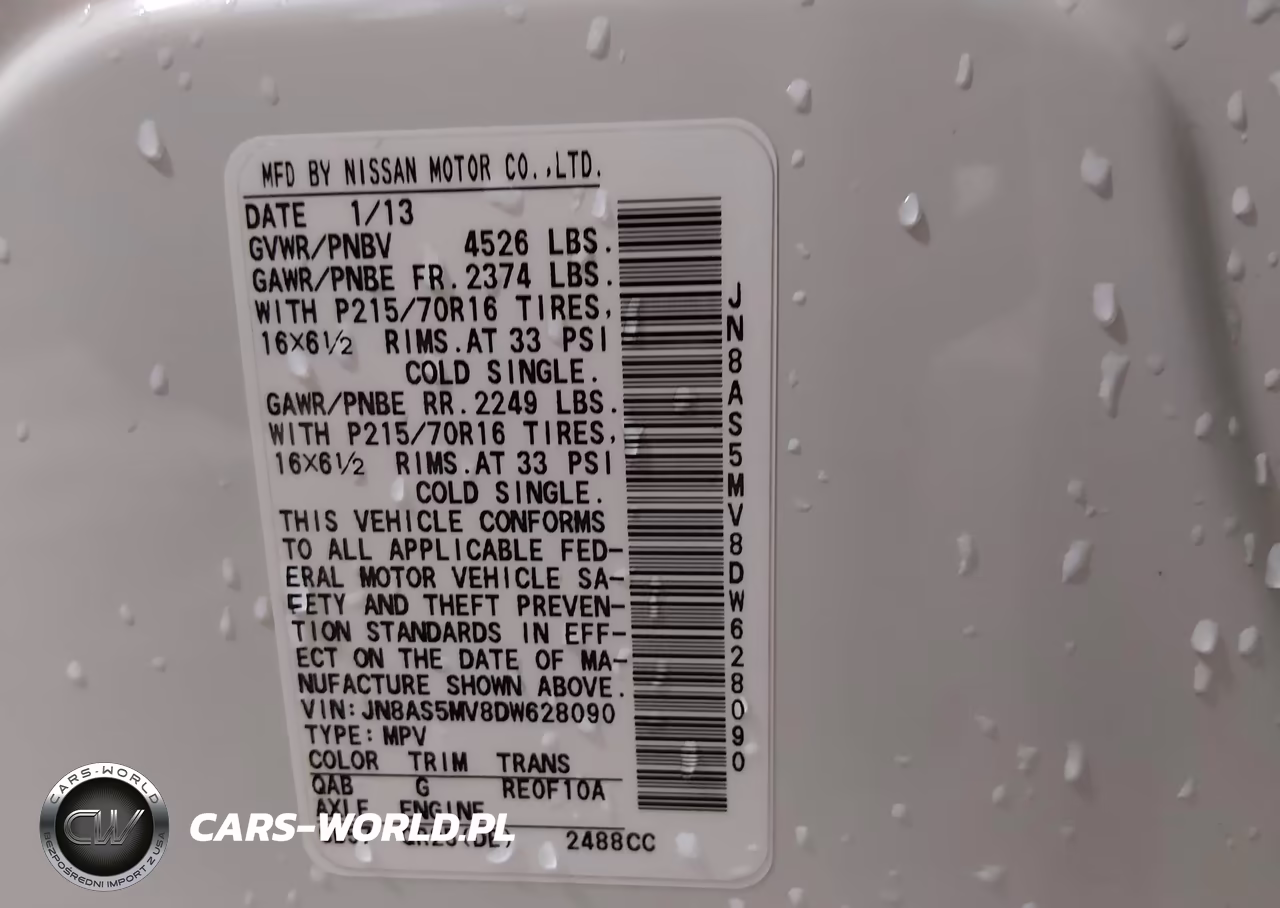 2013 Nissan Rogue S VIN:JN8AS5MV8DW628090 - 9