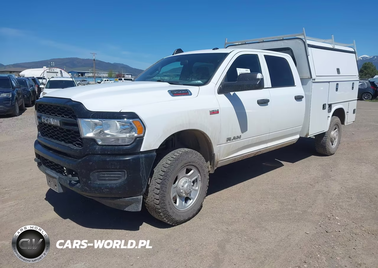 2021 Ram 3500 Tradesman 4X4 8' Box VIN:3C7WR3GJ4MG672146 - 2
