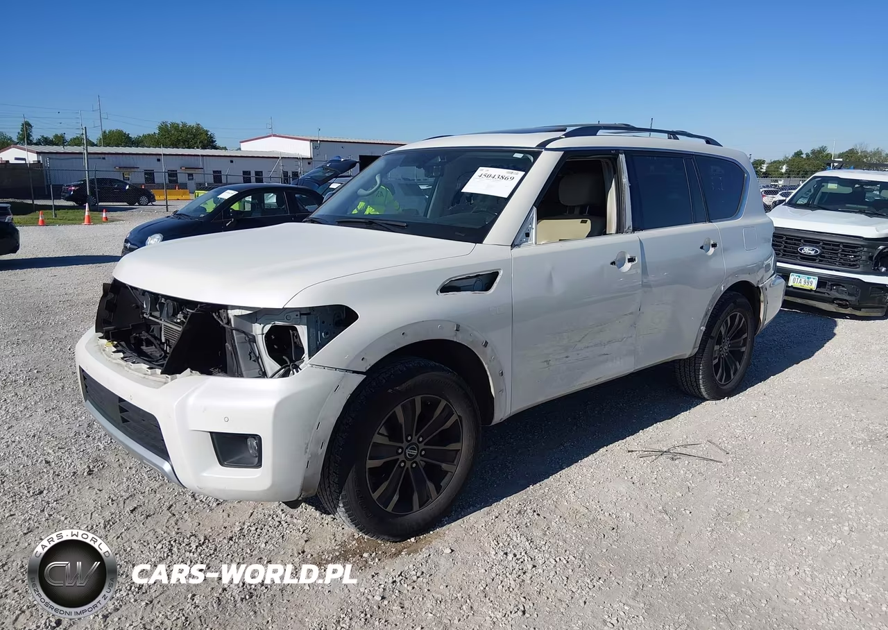 2018 Nissan Armada Platinum VIN:JN8AY2NFXJ9333572 - 2