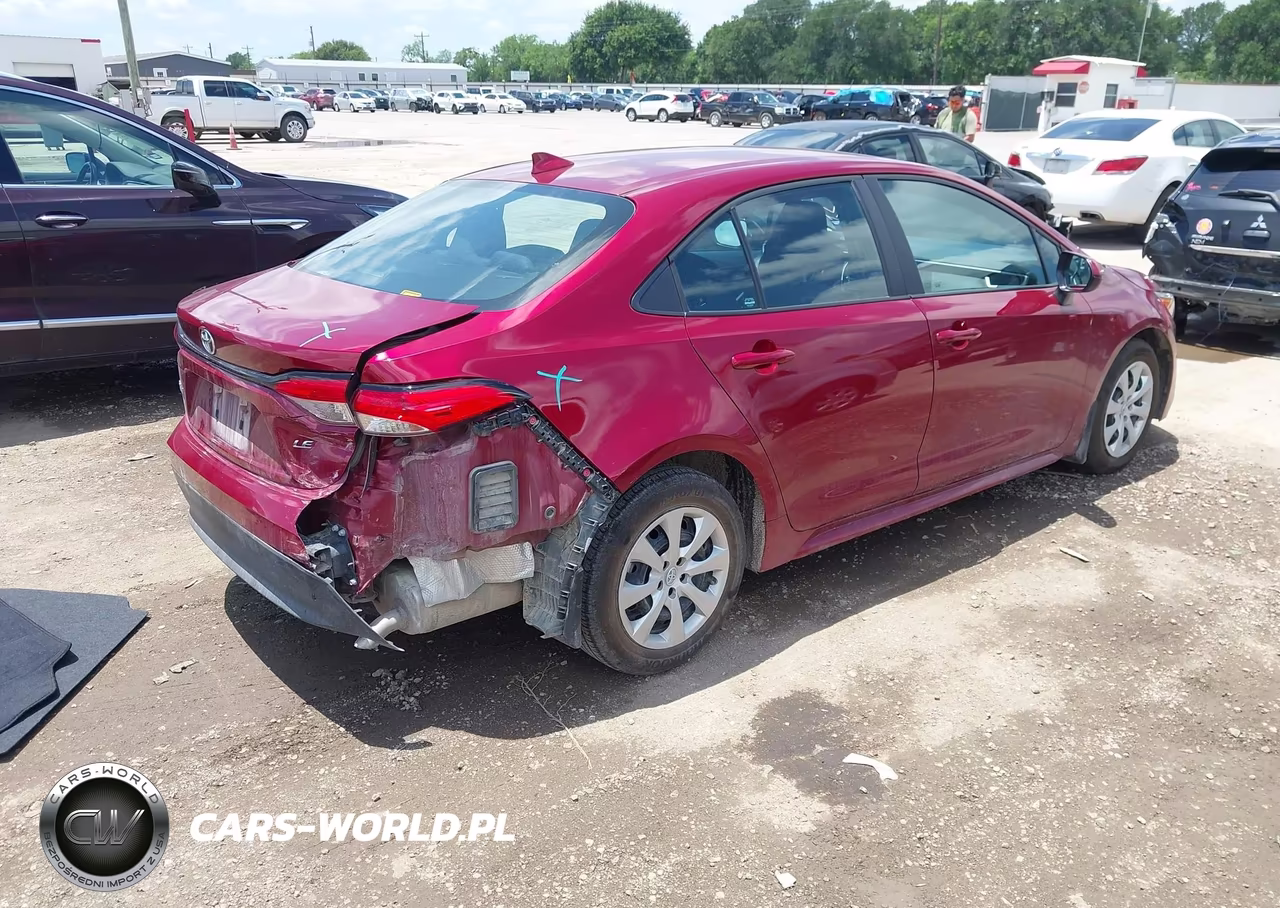 2025 Toyota Corolla Le VIN:5YFB4MDE2SP301291 - 4