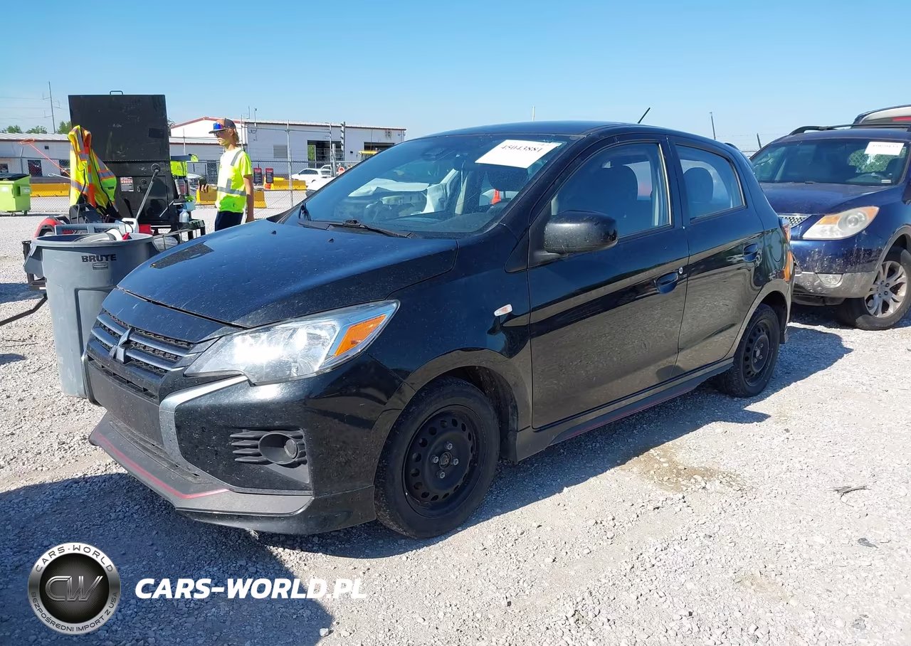 2022 Mitsubishi Mirage Es VIN:ML32AUHJ4NH007720 - 2