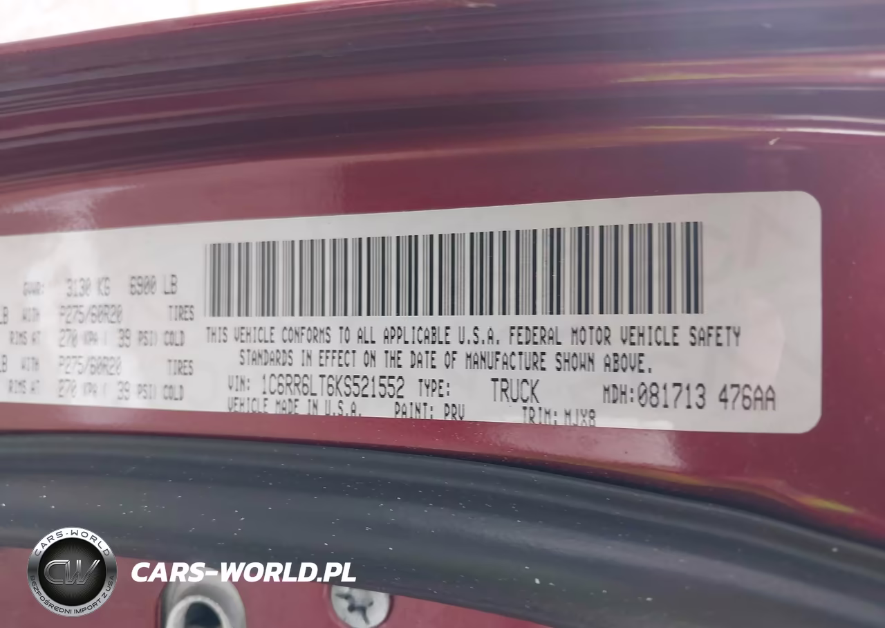 2019 Ram 1500 Classic Lone Star 4X2 5'7 Box VIN:1C6RR6LT6KS521552 - 9