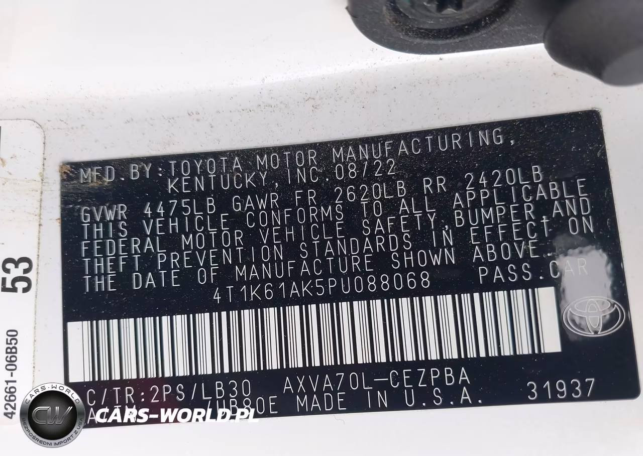 2023 Toyota Camry Xse VIN:4T1K61AK5PU088068 - 9