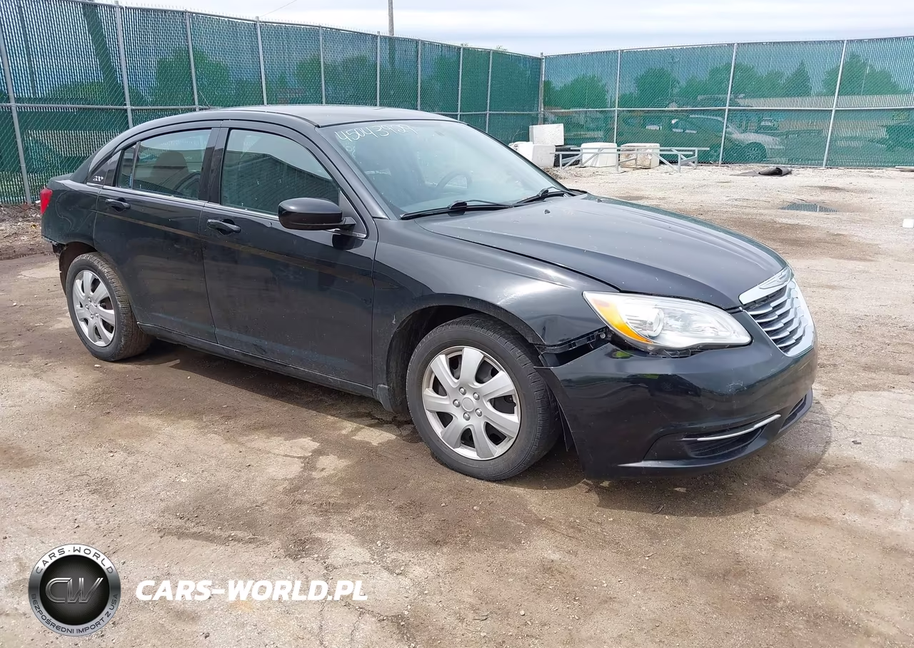 2014 Chrysler 200 Lx VIN:1C3CCBAB4EN191338 - 1