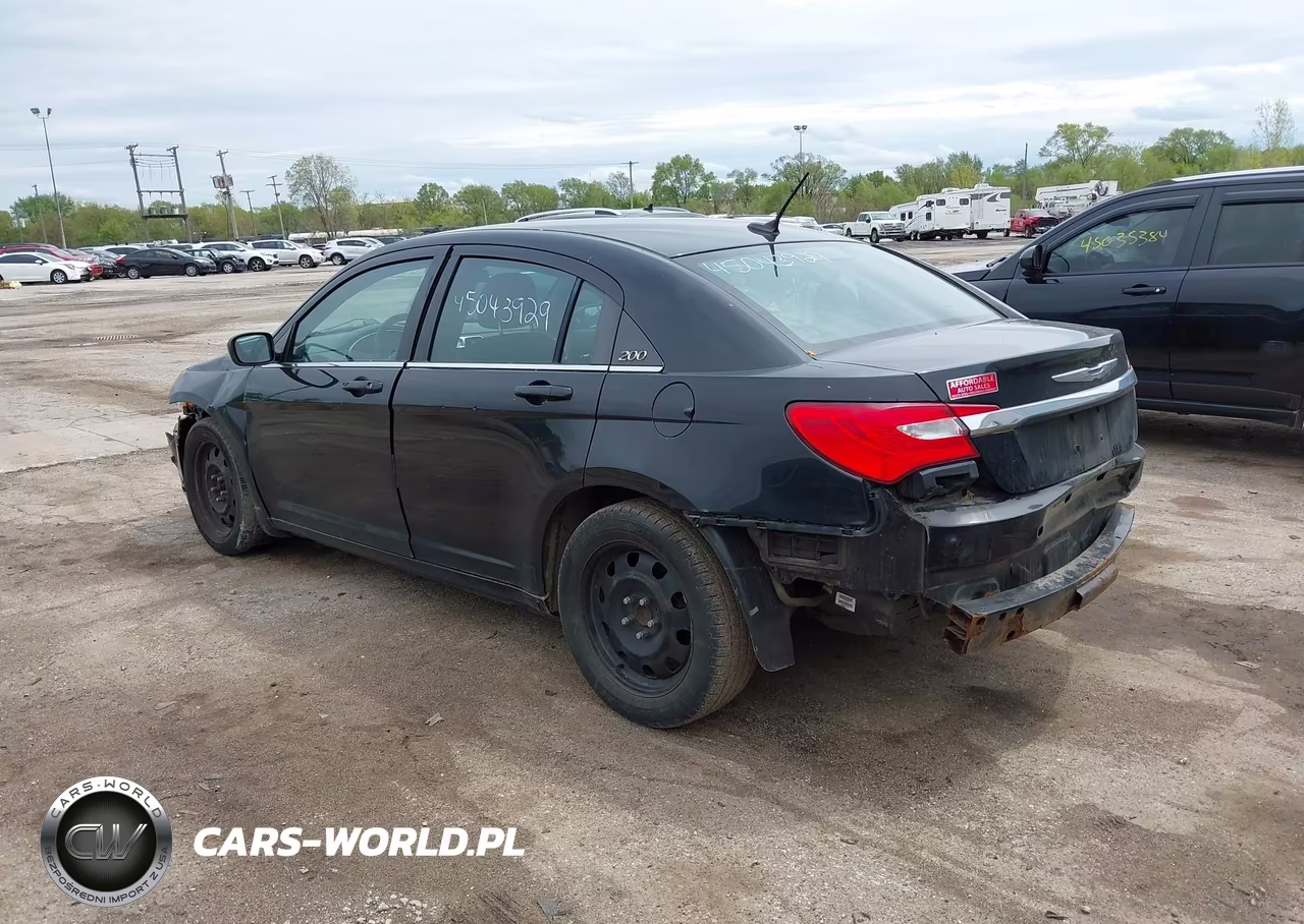 2014 Chrysler 200 Lx VIN:1C3CCBAB4EN191338 - 3
