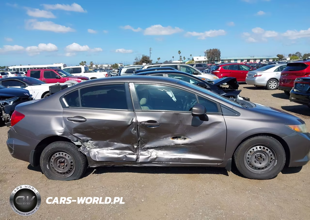 2012 Honda Civic Lx VIN:19XFB2F51CE365981 - 13