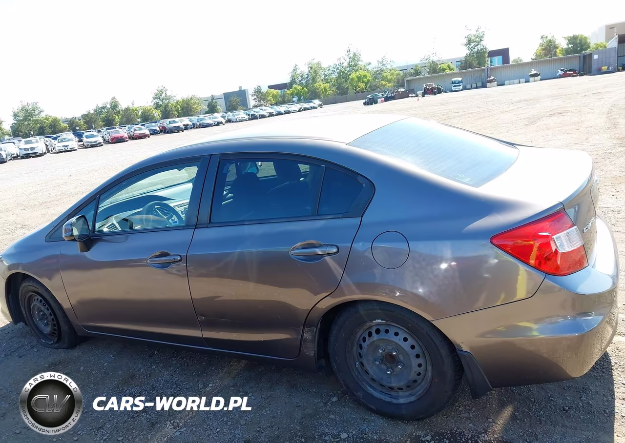 2012 Honda Civic Lx VIN:19XFB2F51CE365981 - 14