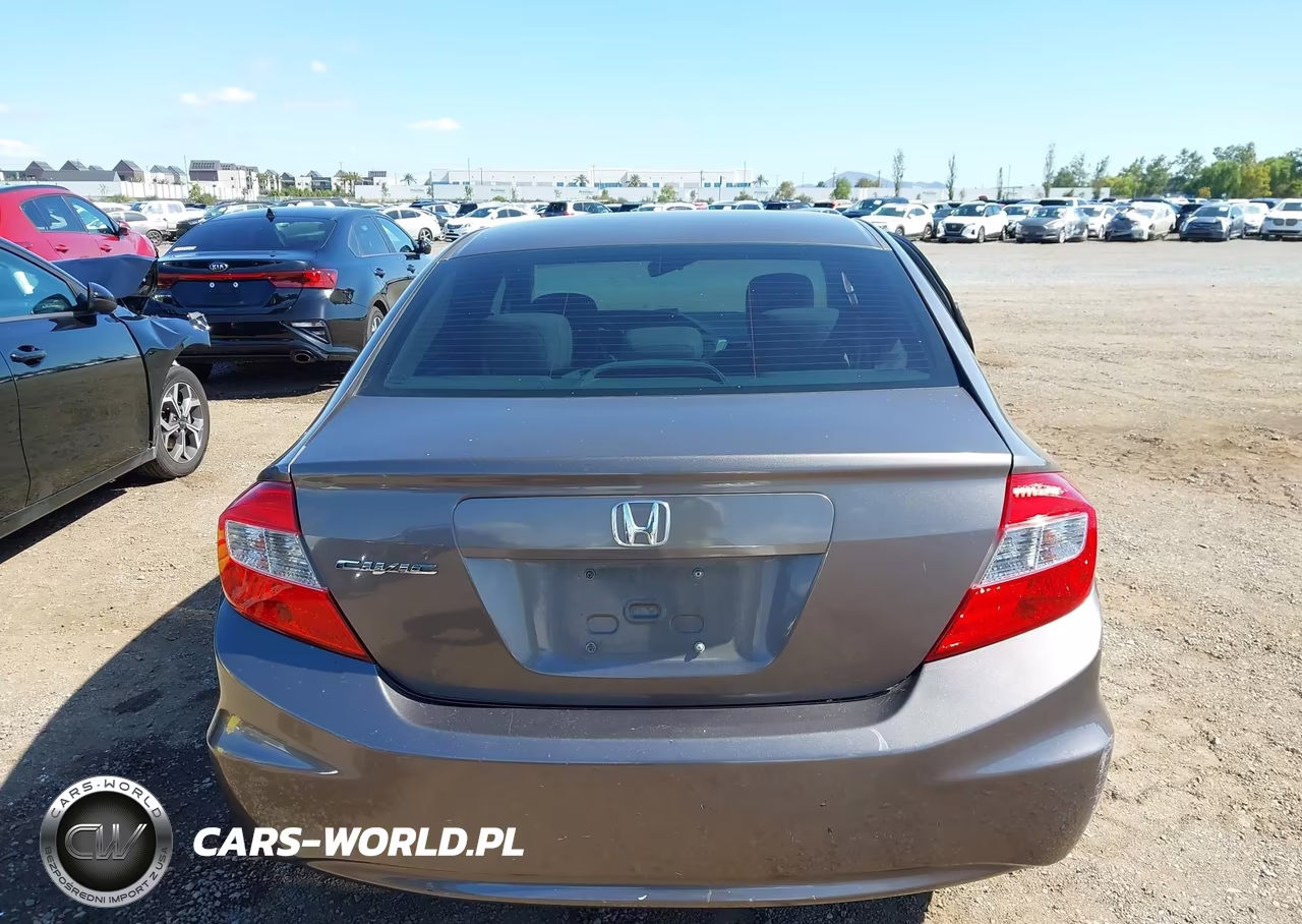 2012 Honda Civic Lx VIN:19XFB2F51CE365981 - 16
