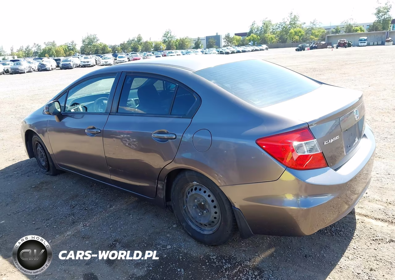 2012 Honda Civic Lx VIN:19XFB2F51CE365981 - 3