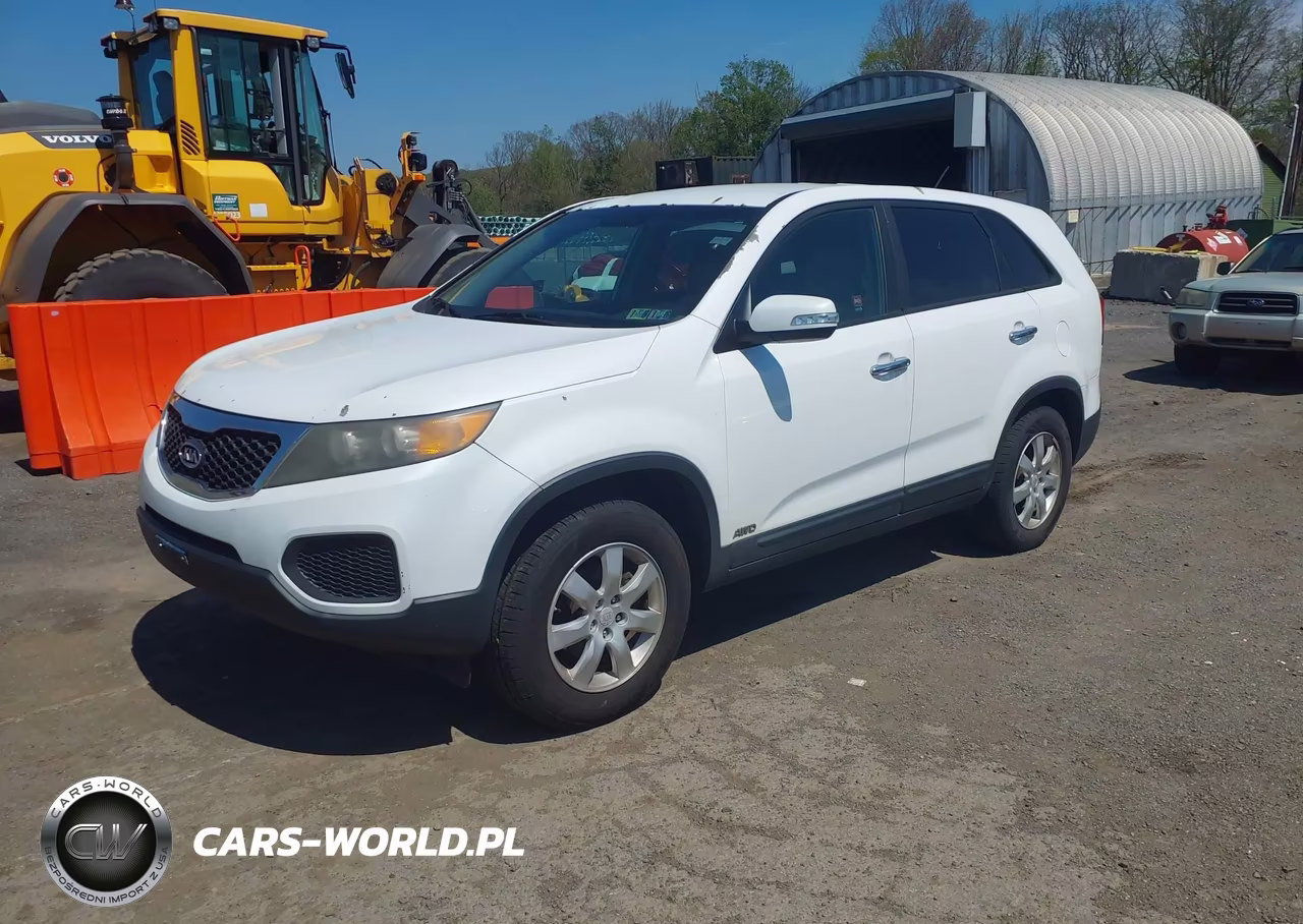 2011 Kia Sorento Lx VIN:5XYKTCA1XBG010489 - 2