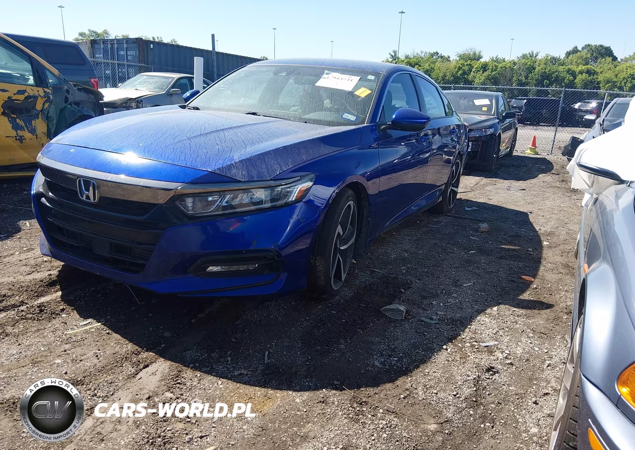 2018 Honda Accord Sport VIN:1HGCV1F34JA152186 - 2