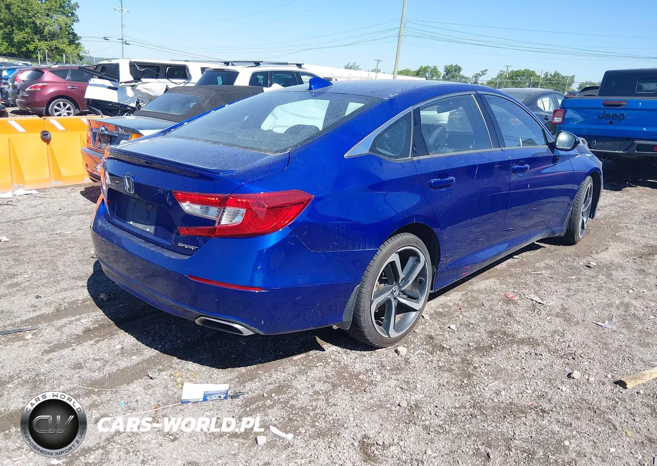 2018 Honda Accord Sport VIN:1HGCV1F34JA152186 - 4