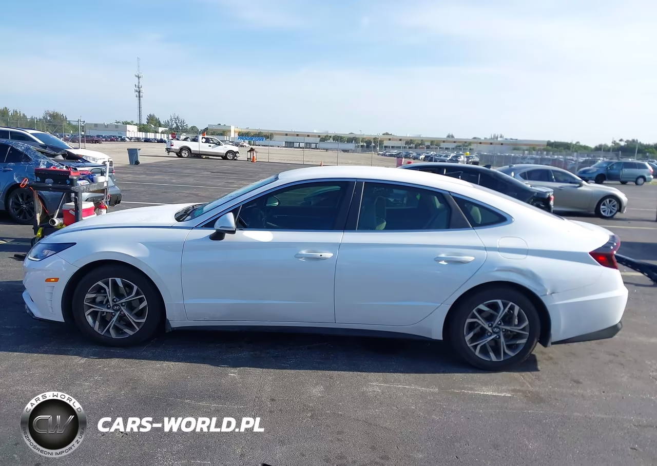 2022 Hyundai Sonata Sel VIN:KMHL64JA0NA187988 - 14