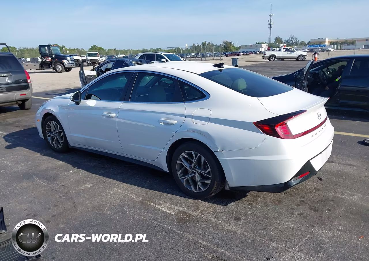 2022 Hyundai Sonata Sel VIN:KMHL64JA0NA187988 - 3
