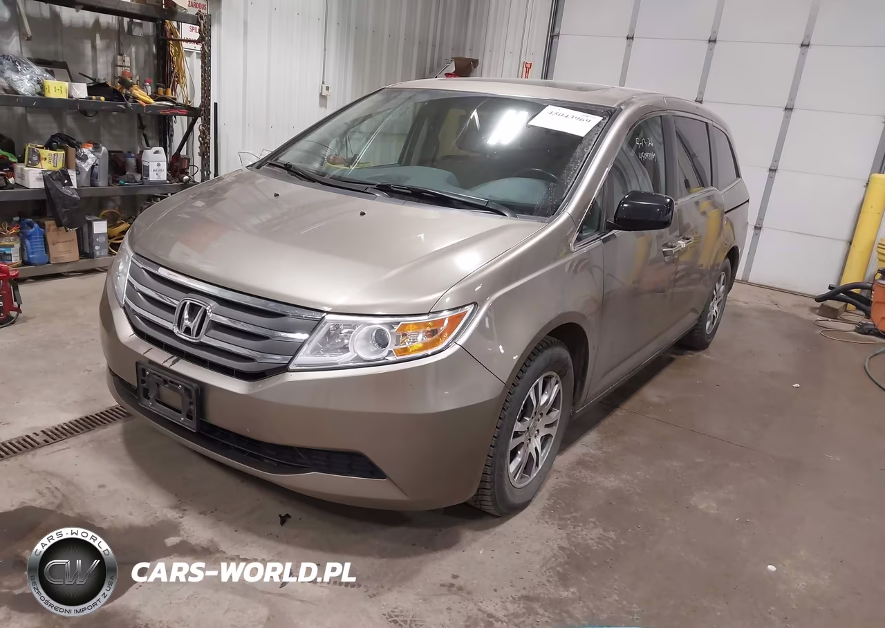 2011 Honda Odyssey Ex-L VIN:5FNRL5H60BB087522 - 2