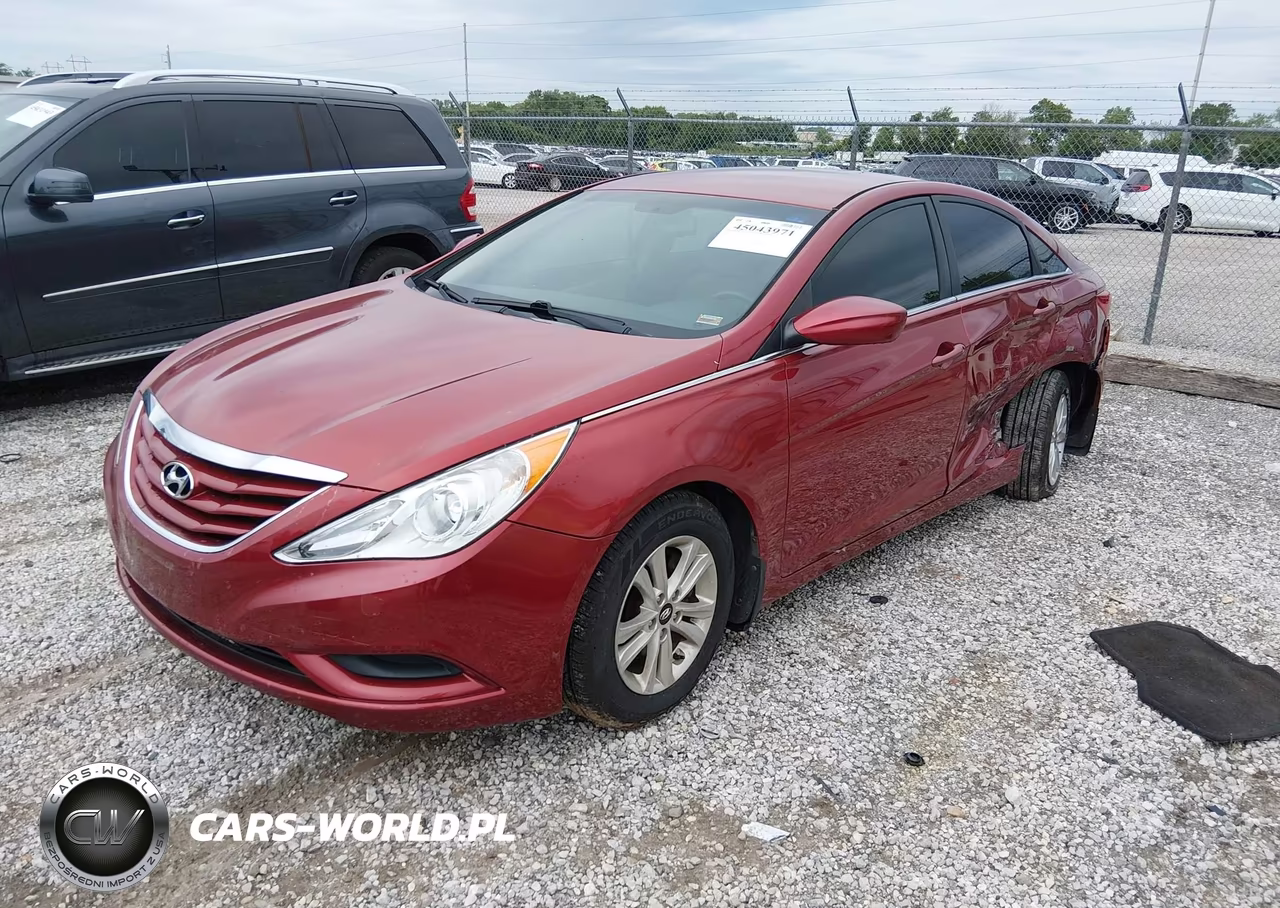 2012 Hyundai Sonata Gls VIN:5NPEB4AC5CH414785 - 2